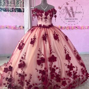 Vestido de corte A melón